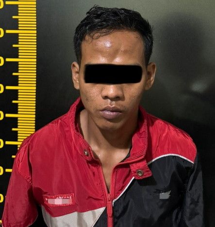 Anggota Polres Pesawaran Tangkap Maling Motor Bersenpi
