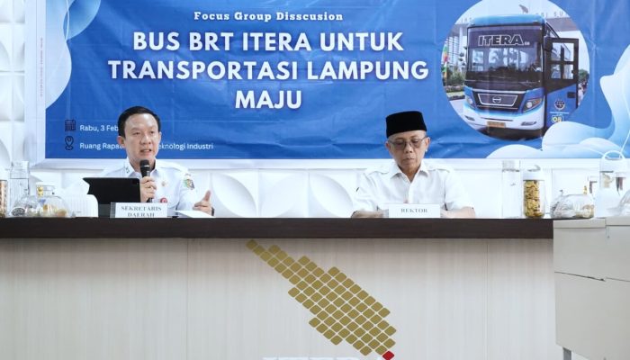 BRT ITERA Jadi Proyek Percontohan Transportasi Publik Modern