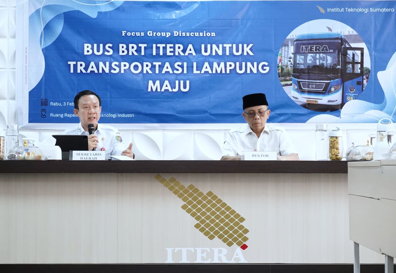 BRT ITERA Jadi Proyek Percontohan Transportasi Publik Modern