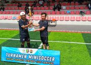 Pemprov Lampung Jurnalis Gelar Pertandingan Mini Soccer Persahabatan