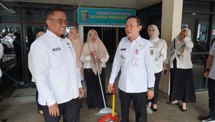 Pemprov Lampung Perkuat Budaya Kerja Bersih, Nyaman, dan Sehat