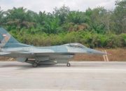 Pesawat Tempur Sukses Mendarat di Tol Trans Sumatera