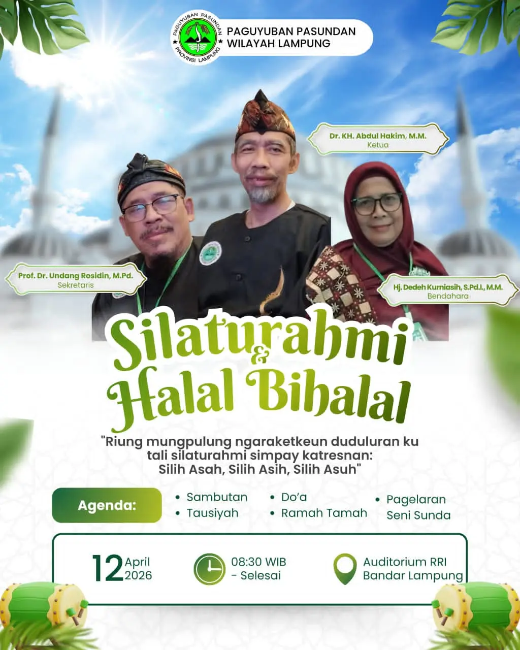 Paguyuban Pasundan Lampung Gelar Halal Bi Halal