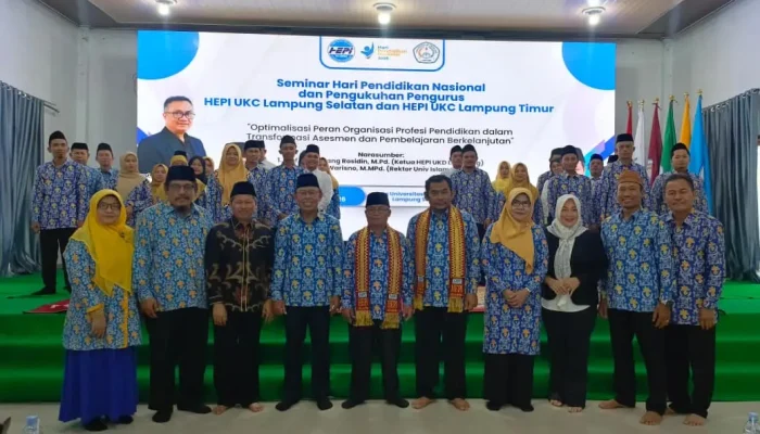 Pengukuhan Pengurus HEPI UKC Lamsel dan Lamtim Jadi Momentum Transformasi Pendidikan di Lampung