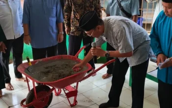Masjid Al-Muawanah Mulai Direnovasi