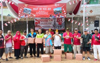 Lomba Tenis Meja HUT RI Diikuti 5 PTM di Gunung Terang