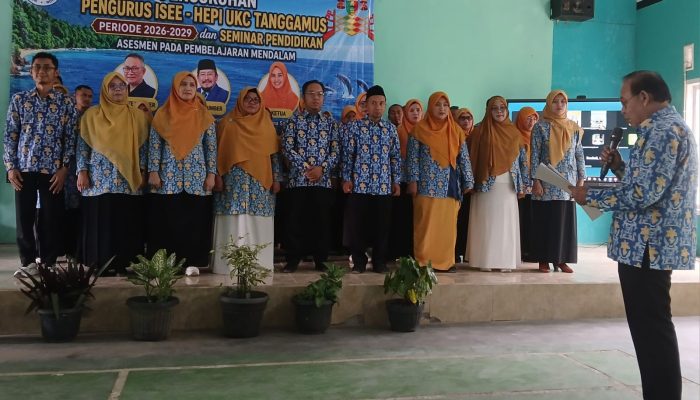 Pengurus ISEE HEPI UKC Tanggamus Dikukuhkan