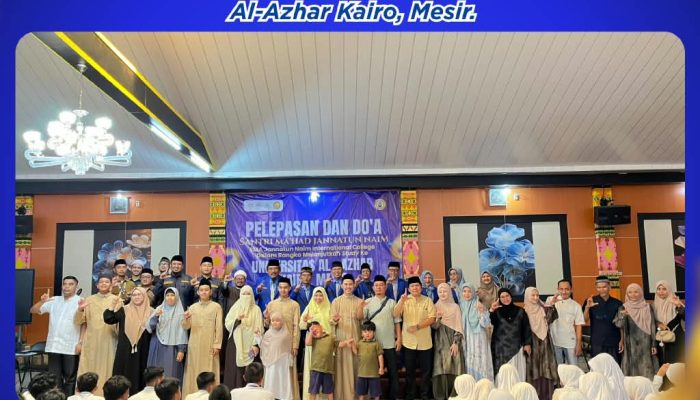 Santri Ma’had Jannatun Naim Lampung Dilepas Untuk Melanjutkan Studi ke Universitas Al-Azhar